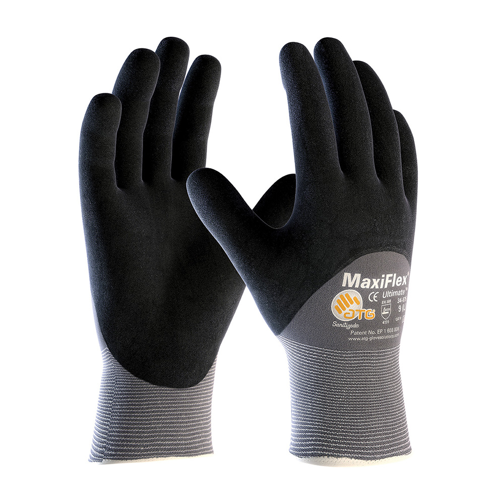 Maxiflex Ultimate Microfoam 3/4 Nitrile - Tagged Gloves
